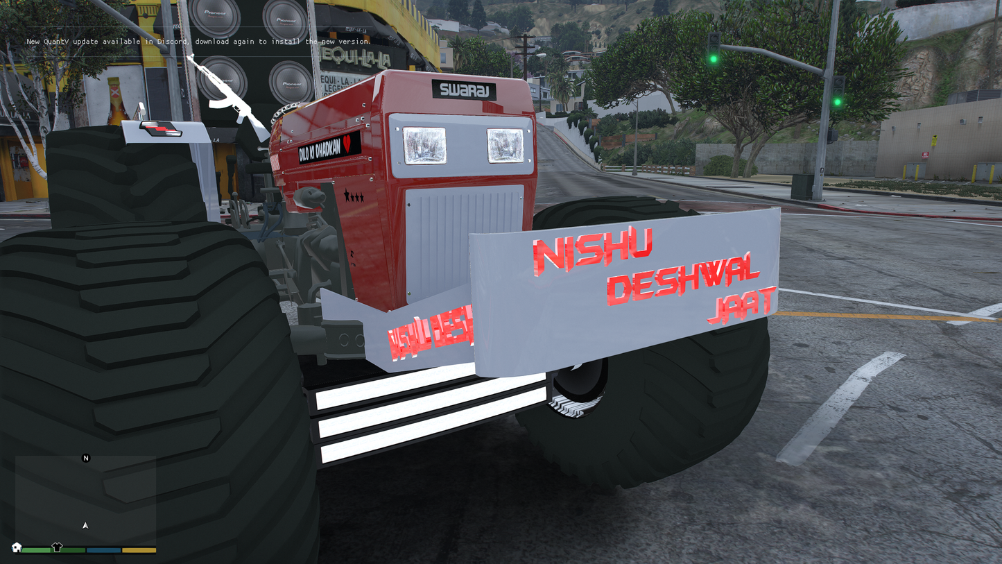 GTA 5 Swaraj Tractor Mod | Nishu Deshwal Edition | New Tractor Mod 2025