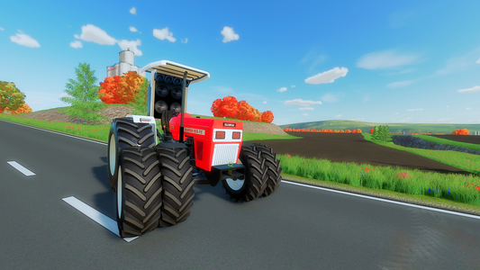 Swaraj 855 FE 4x4 Double Tyre Mod