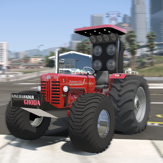 King Bahadur Ghoda – Mahindra 5750 Monster Tractor Mod for GTA V
