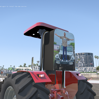 King Bahadur Ghoda – Mahindra 5750 Monster Tractor Mod for GTA V
