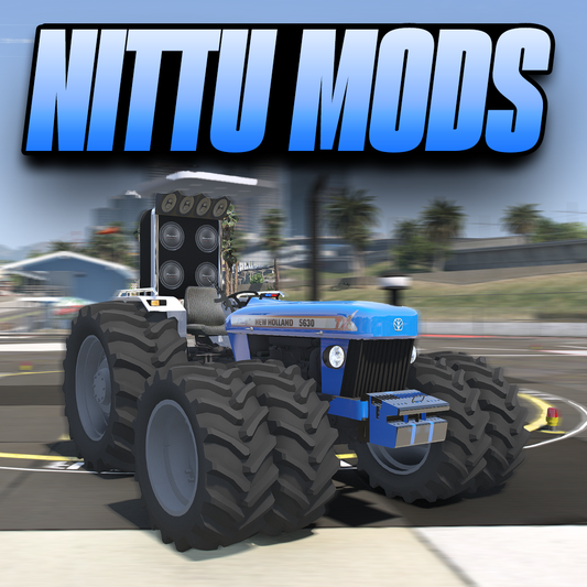 New Holland 5630 4x4 –Dual Tyre Tractor Mod for GTA V